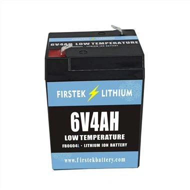 Pin 6V 4AH LiFePO4 ở nhiệt độ thấp
